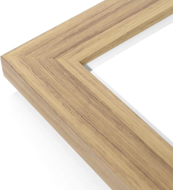 長方形額縁 UVカットアクリル仕様 樹脂製 G8146D 60×30(300×600mm) ナチュラル 受注生産品画像