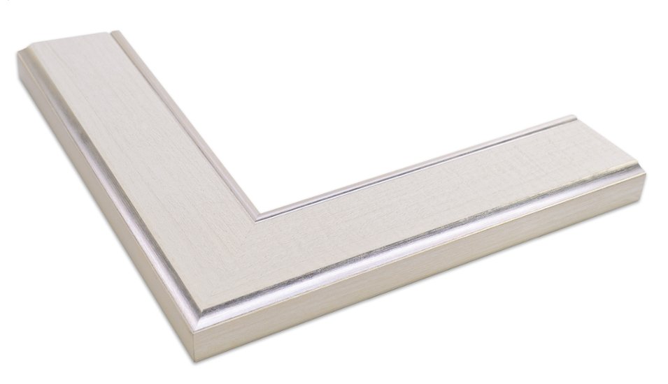 長方形額縁 UVカットアクリル仕様 樹脂製 G8163 90×60(600×900mm) ホワイト 受注生産品画像