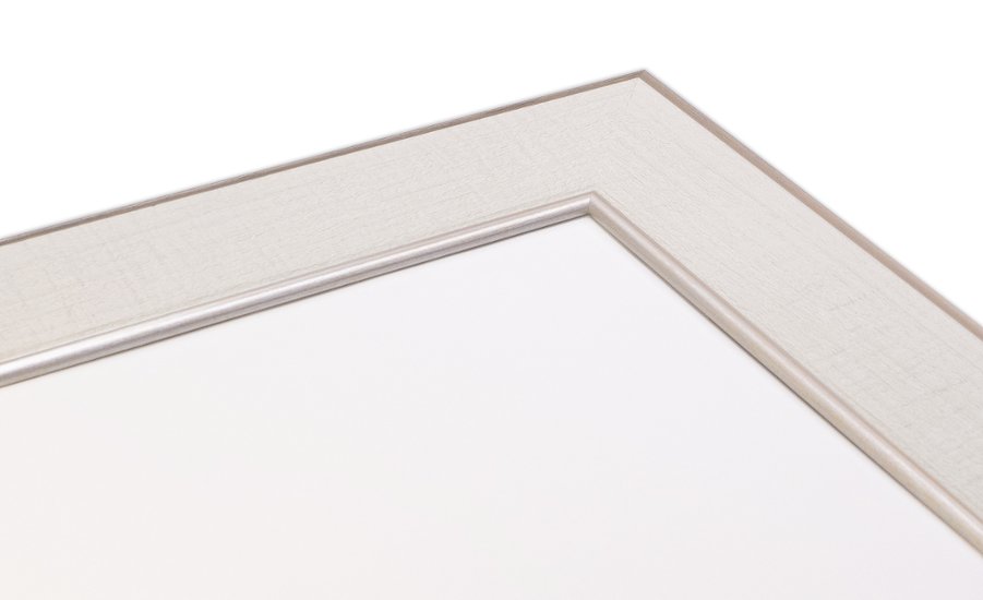 長方形額縁 UVカットアクリル仕様 樹脂製 G8163 90×60(600×900mm) ホワイト 受注生産品画像