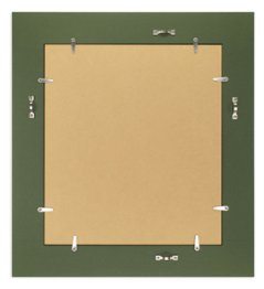 色紙額縁 UVカットアクリル仕様 樹脂製 G8163 色紙(242×274mm) ホワイト 受注生産品画像