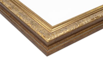 A4用紙額縁 UVカットアクリル仕様 樹脂製 G8209 A4(210×297mm) ゴールド 受注生産品画像