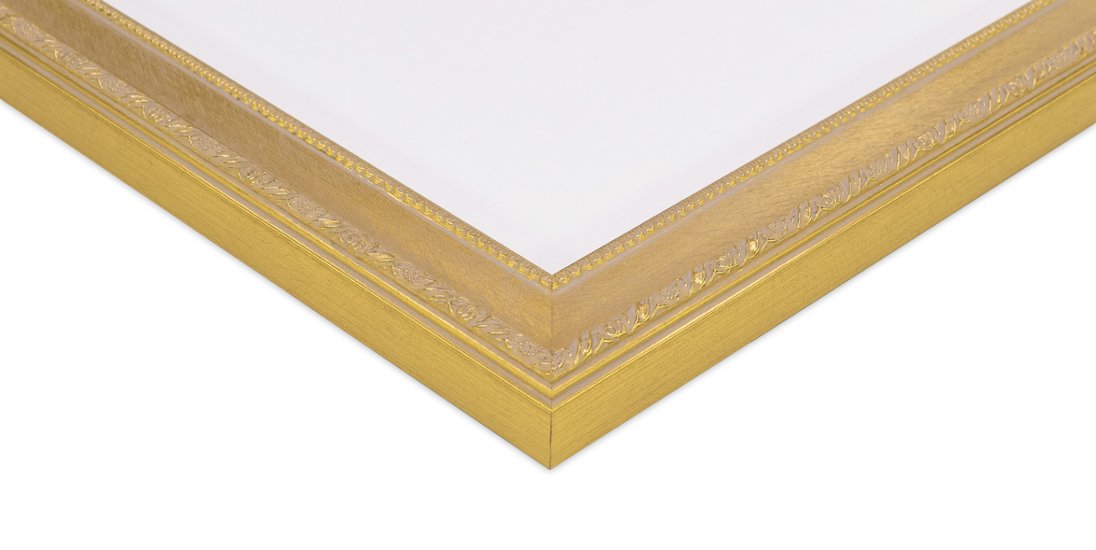 クリアファイルA4額縁 UVカットアクリル仕様 樹脂製 G8226D クリアファイルA4(220×310mm) ゴールド 受注生産品画像