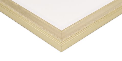 クリアファイルA4額縁 UVカットアクリル仕様 樹脂製 G8226D クリアファイルA4(220×310mm) イエローシルバー 受注生産品画像