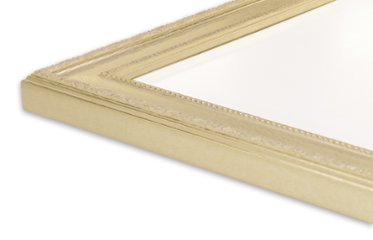 クリアファイルA4額縁 UVカットアクリル仕様 樹脂製 G8226D クリアファイルA4(220×310mm) イエローシルバー 受注生産品画像