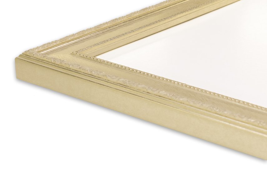 クリアファイルA4額縁 UVカットアクリル仕様 樹脂製 G8226D クリアファイルA4(220×310mm) イエローシルバー 受注生産品画像