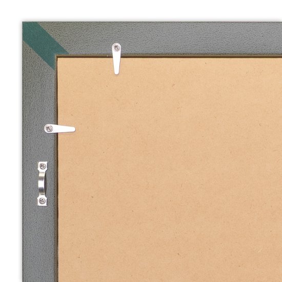 クリアファイルA4額縁 UVカットアクリル仕様 樹脂製 G8226D クリアファイルA4(220×310mm) イエローシルバー 受注生産品画像