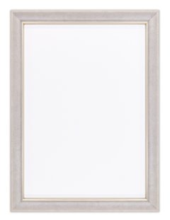 A4用紙額縁 UVカットアクリル仕様 樹脂製 G8229D A4(210×297mm) ホワイトグレー 受注生産品の画像