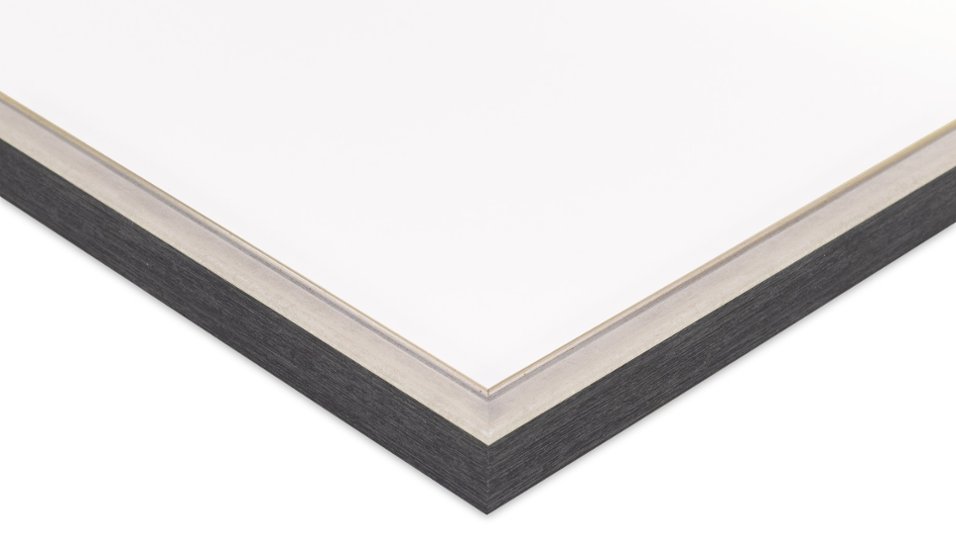 正方形額縁 UVカットアクリル仕様 樹脂製 G8229D 15角(150×150mm) ホワイトグレー 受注生産品画像