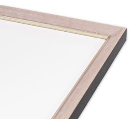 画用紙用額縁 UVカットアクリル仕様 樹脂製 G8229D 画用紙270×380mm ピンク 受注生産品画像