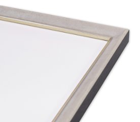 正方形額縁 UVカットアクリル仕様 樹脂製 G8229D 15角(150×150mm) ホワイトグレー 受注生産品画像