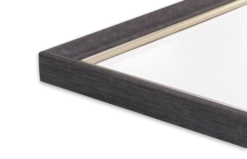 正方形額縁 UVカットアクリル仕様 樹脂製 G8229D 55角(550×550mm) ダークグレー 受注生産品画像