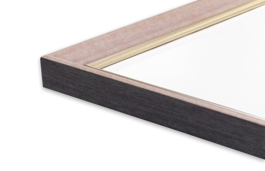 画用紙用額縁 UVカットアクリル仕様 樹脂製 G8229D 画用紙270×380mm ピンク 受注生産品画像