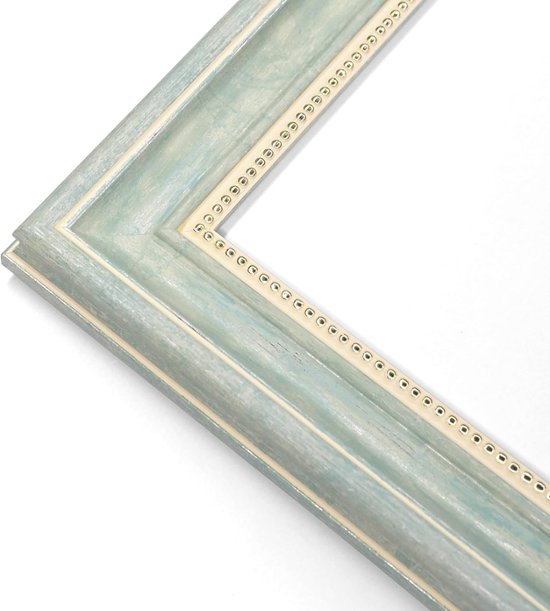 正方形額縁 UVカットアクリル仕様 樹脂製 G8230 45角(450×450mm) グリーン 受注生産品画像