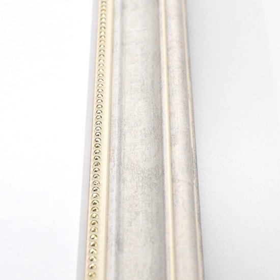 正方形額縁 UVカットアクリル仕様 樹脂製 G8230 50角(500×500mm) ホワイトグレー 受注生産品画像