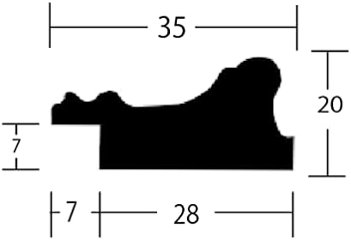 正方形額縁 UVカットアクリル仕様 樹脂製 G8230 45角(450×450mm) グリーン 受注生産品画像