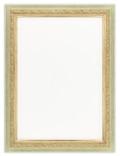 A4用紙額縁 UVカットアクリル仕様 樹脂製 G8237D A4(210×297mm) グリーン 受注生産品の画像