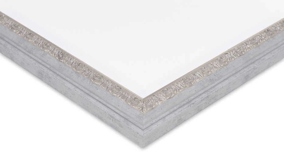 画用紙用額縁 UVカットアクリル仕様 樹脂製 G8237D 画用紙380×540mm ブルーグレー 受注生産品画像