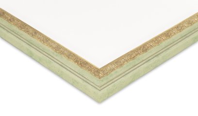 正方形額縁 UVカットアクリル仕様 樹脂製 G8237D 15角(150×150mm) グリーン 受注生産品画像