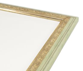 正方形額縁 UVカットアクリル仕様 樹脂製 G8237D 15角(150×150mm) グリーン 受注生産品画像