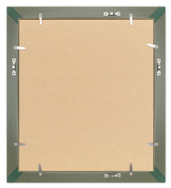 色紙額縁 UVカットアクリル仕様 樹脂製 G8237D 色紙(242×274mm) グリーン 受注生産品画像