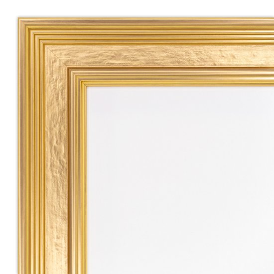 書道半紙額縁 UVカットアクリル仕様 樹脂製 G8239D 書道半紙(243×334mm) ゴールド 受注生産品画像