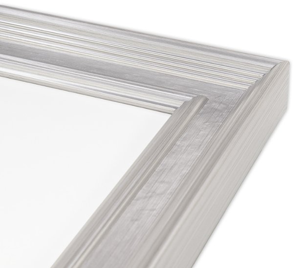 書道半紙額縁 UVカットアクリル仕様 樹脂製 G8239D 書道半紙(243×334mm) シルバー 受注生産品画像
