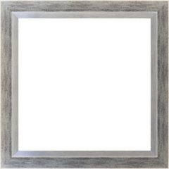 正方形額縁 UVカットアクリル仕様 樹脂製 G9648N 35角(350×350mm) シルバー 受注生産品の画像