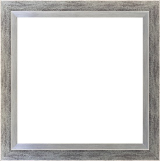 正方形額縁 UVカットアクリル仕様 樹脂製 G9648N 35角(350×350mm) シルバー 受注生産品画像