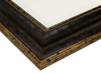 A4用紙額縁 UVカットアクリル仕様 樹脂製 バビロン A4(210×297mm) ブラウン 受注生産品画像