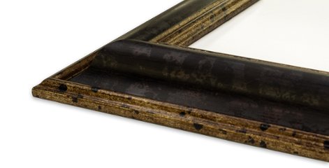 A4用紙額縁 UVカットアクリル仕様 樹脂製 バビロン A4(210×297mm) ブラウン 受注生産品画像