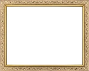Wサイズ油彩用額縁 UVカットアクリル仕様 樹脂製 GD8201 壁用2本針フック付 WF0(140×360mm) ゴールド 受注生産品の画像