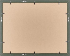 Wサイズ油彩用額縁 UVカットアクリル仕様 樹脂製 GD8201 壁用2本針フック付 WF0(140×360mm) アイボリー 受注生産品画像