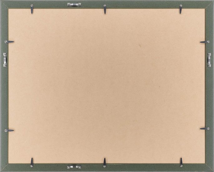 Wサイズ油彩用額縁 UVカットアクリル仕様 樹脂製 GD8201 壁用2本針フック付 WF0(140×360mm) アイボリー 受注生産品画像