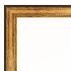 ポスター用フレーム UVカットアクリル仕様 MDF製 G-MDF3500S B2(515×728mm) ダークゴールド 受注生産品の画像