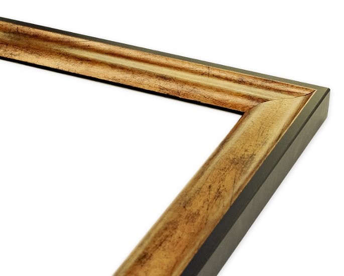 ポスター用フレーム UVカットアクリル仕様 MDF製 G-MDF3500S B2(515×728mm) ダークゴールド 受注生産品画像