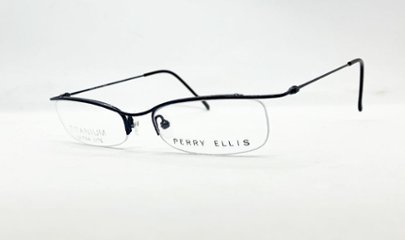 安心のニコン社製レンズ使用【レンズ付きメガネセット】　PERRY ELLIS ペリーエリス PE203　ネイビーの画像