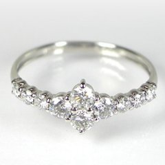 sweet10ダイヤモンド プラチナ ダイヤモンド指輪 0.5ｃｔ ダイヤ プラチナリング 結婚１０年目 結婚記念日 記念日 プレゼント 女性 嫁画像