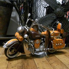 インディアン バイク motorcycle western ブリキのおもちゃ アメリカン雑貨の画像