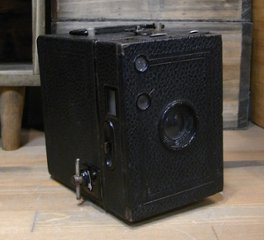 アンティークBOXカメラ 【GOERZ】レトロインテリア　アンティーク雑貨画像