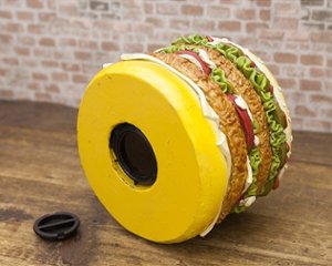 ハンバーガー マネーバンク 貯金箱 インテリア アメリカン雑貨画像