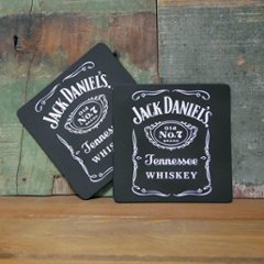 ジャックダニエル ラバーコースター 2枚セット Jack Daniel's アメリカン雑貨の画像