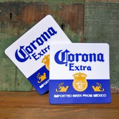 コロナビア ラバーコースター 2枚セット Corona　アメリカン雑貨の画像