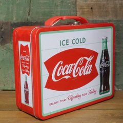 コカコーラ ランチボックス coca cola 弁当箱　アメリカ雑貨画像