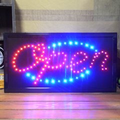 OPEN LEDネオンサイン　アメリカン雑貨の画像