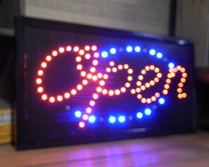 OPEN LEDネオンサイン　アメリカン雑貨画像