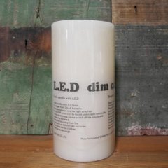 LED キャンドルライト Mサイズ DIM CANDLE インテリアの画像