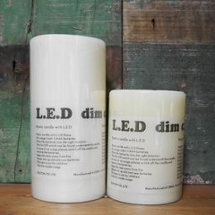 LED キャンドルライト Mサイズ DIM CANDLE インテリア画像