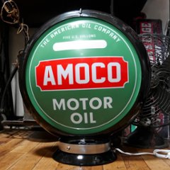 ガスランプ AMOCO インテリア ネオンサイン アメリカン雑貨の画像