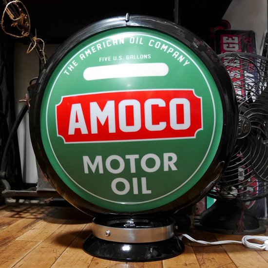 ガスランプ AMOCO インテリア ネオンサイン アメリカン雑貨画像