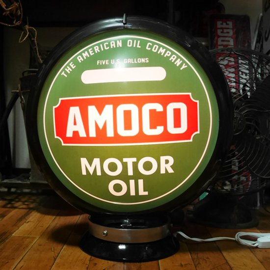 ガスランプ AMOCO インテリア ネオンサイン アメリカン雑貨画像